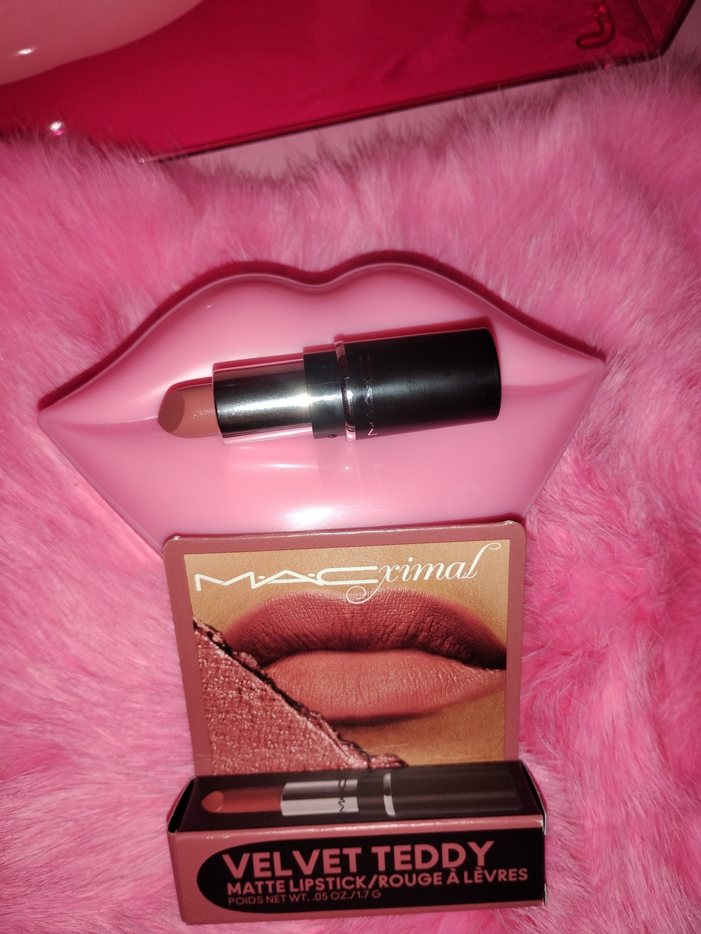 MAC  Velvet Teddy Mini Matte Lipstick - Neutral Nude